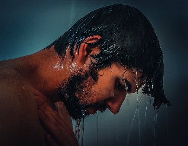 Man Shower photo