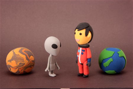 Alien Astronaut Dolls photo