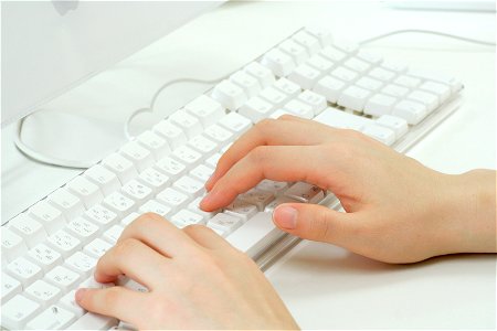 Keyboard Hands photo