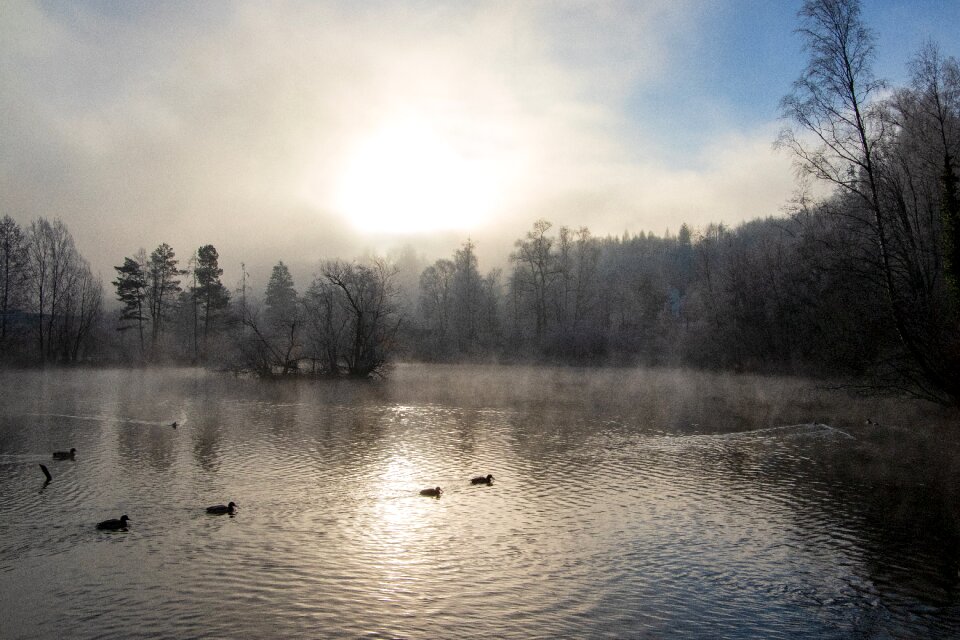 Landscape sky waters
