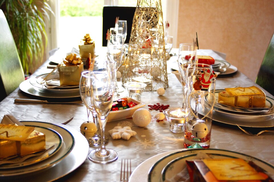 Meals party decoration