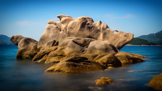 Italy stone formation face photo