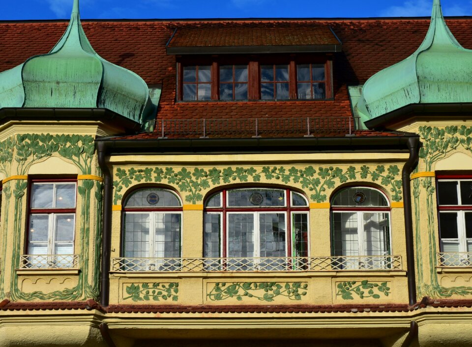 Architecture window historic center