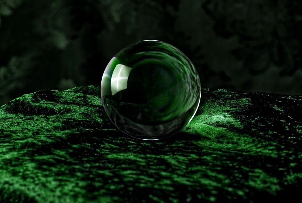 Colorful magic green