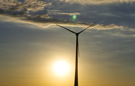 Wind power wind energy mood photo