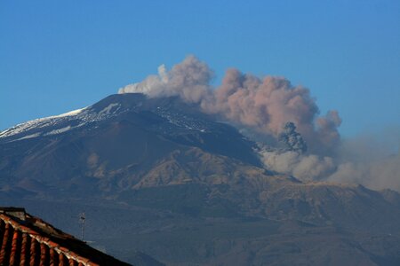 Smoke gas sicily photo