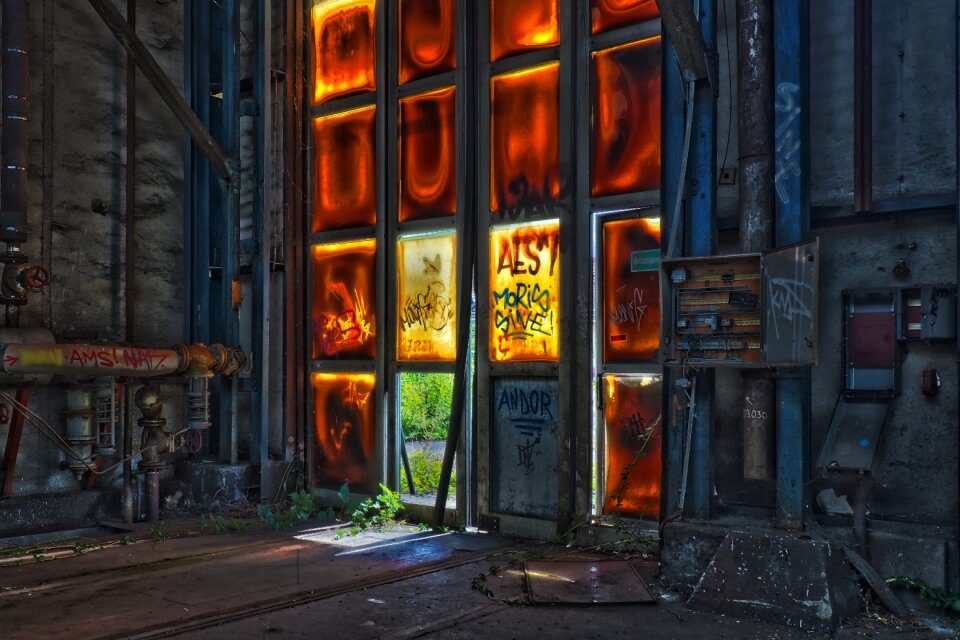 Abandoned factory mood