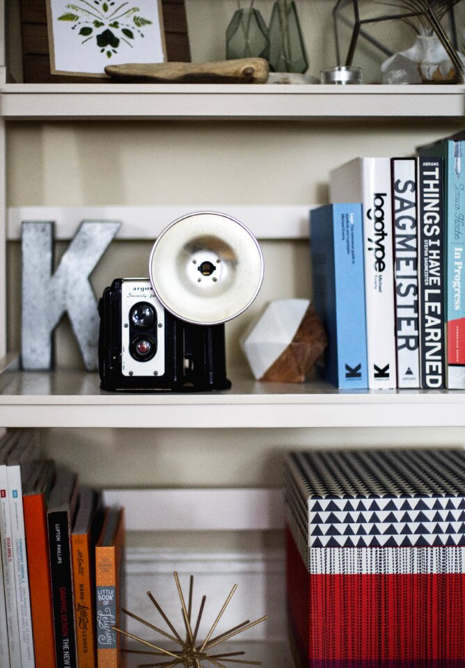 Film camera interior decor