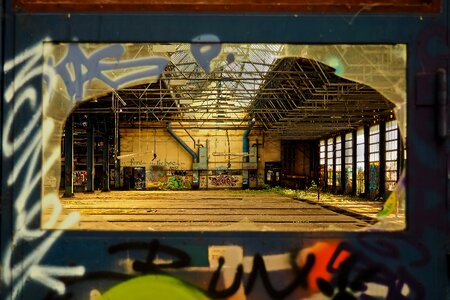Abandoned factory mood