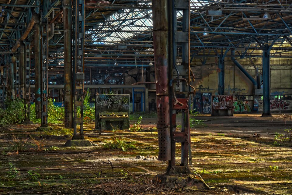Abandoned factory mood