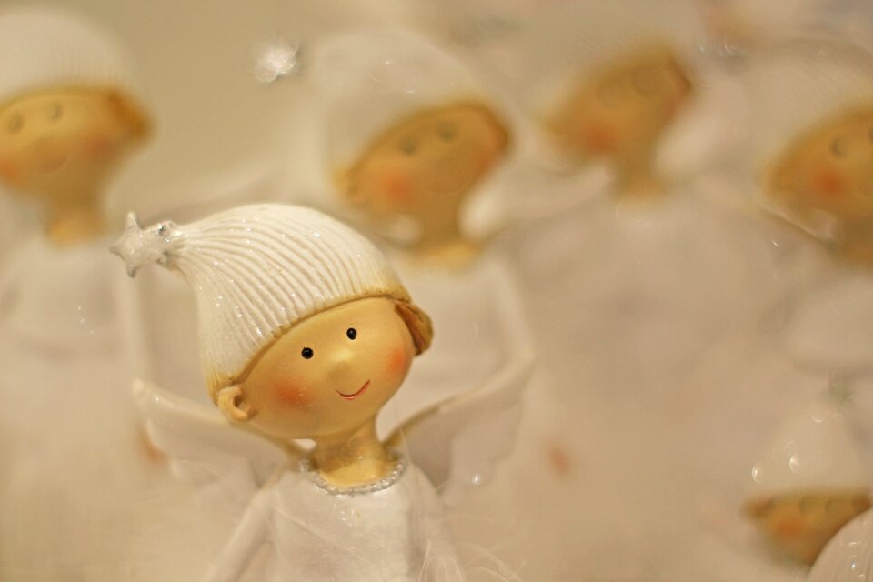 Christmas time figure wing