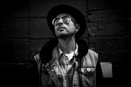 Adult male musician