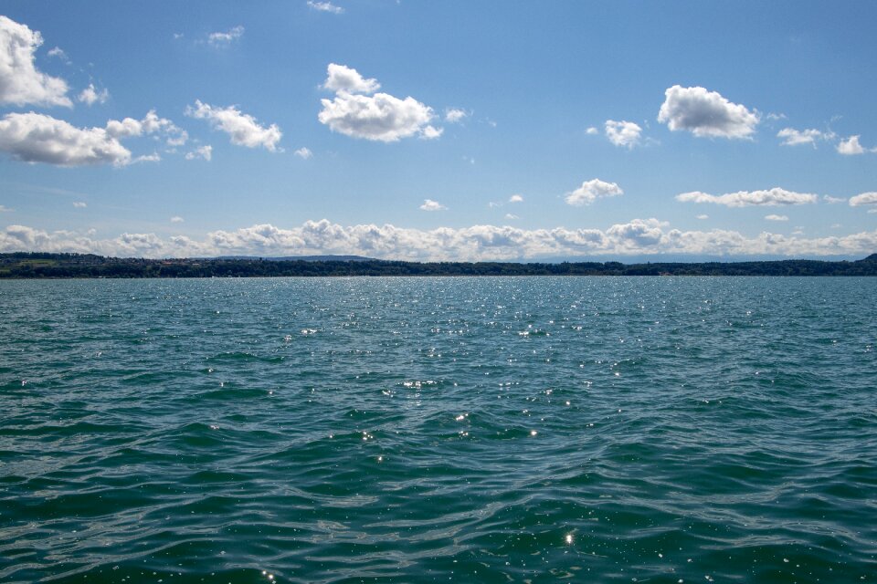 Clouds landscape water