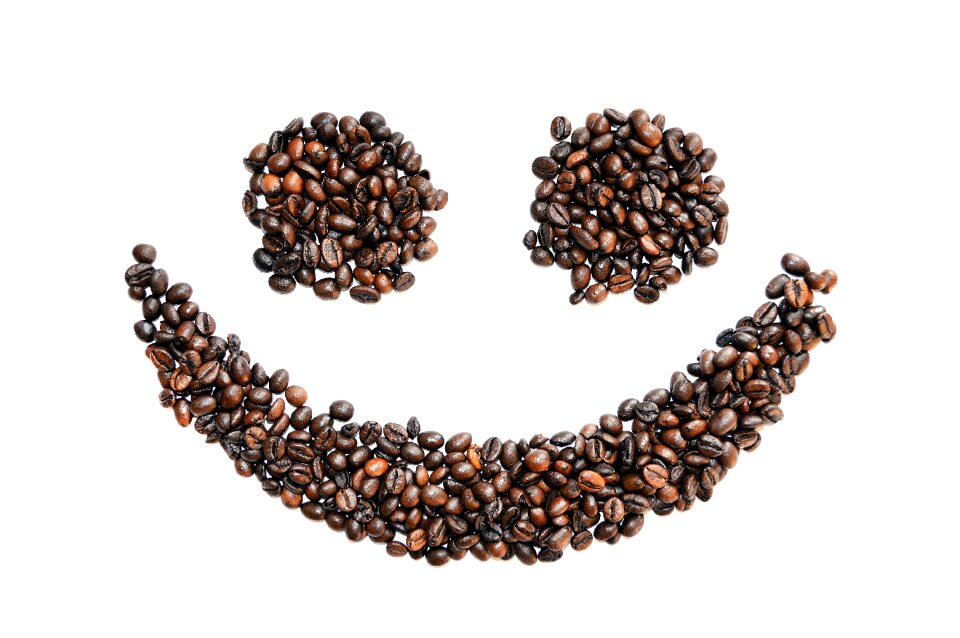 White coffee roasted
