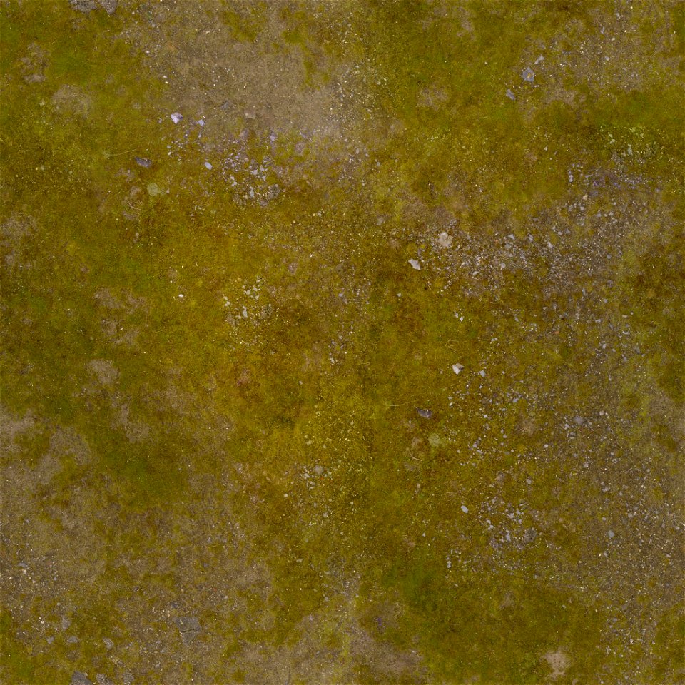 Aerial Grass Rock