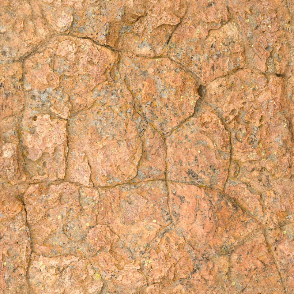 Rock Pitted Mossy