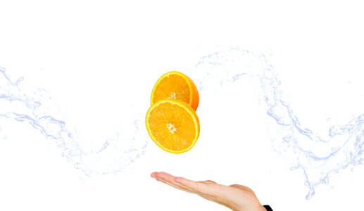 Vitamins hand the hand