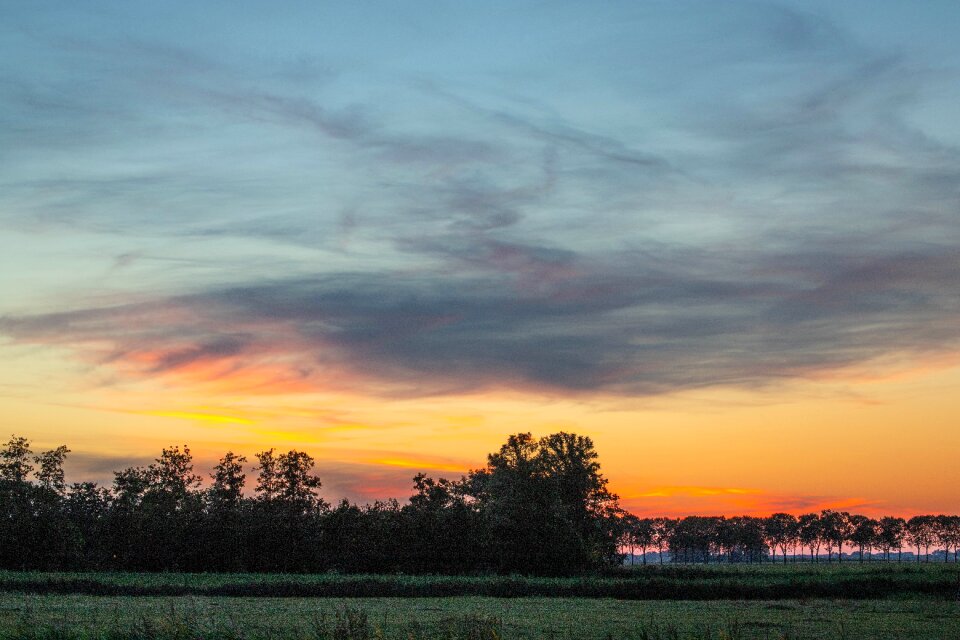 Sunset heaven twilight