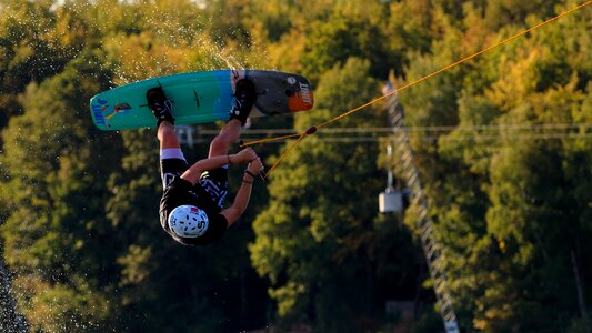 Water sports wakeboard leisure photo