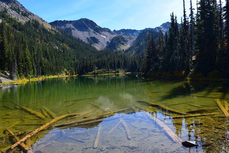 Landscape water sky photo