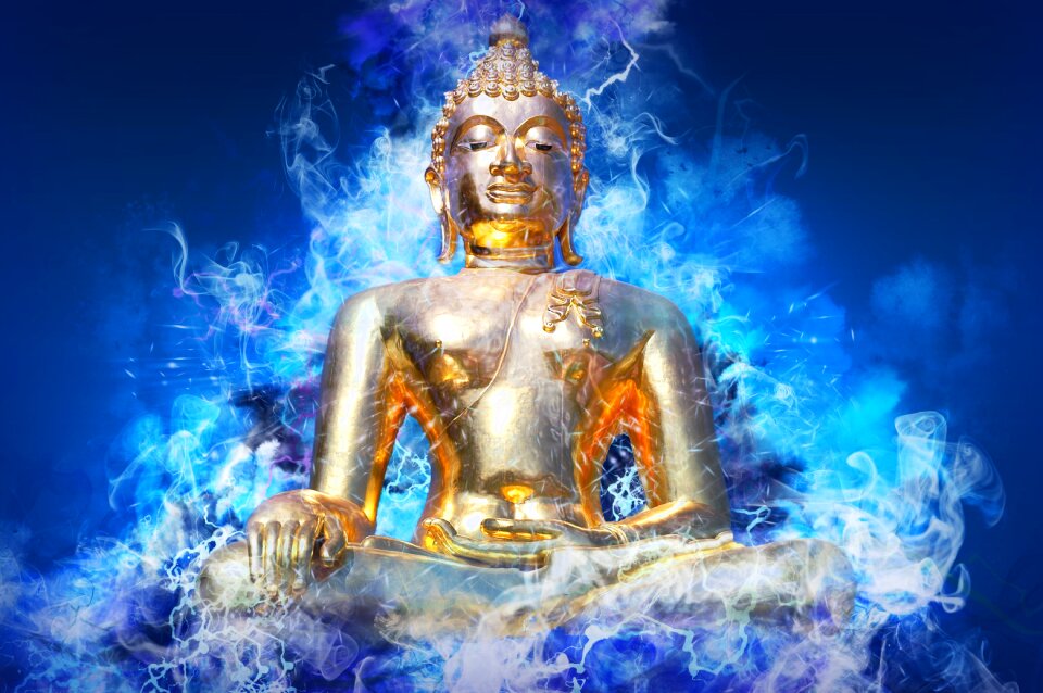Zen buddhism statue