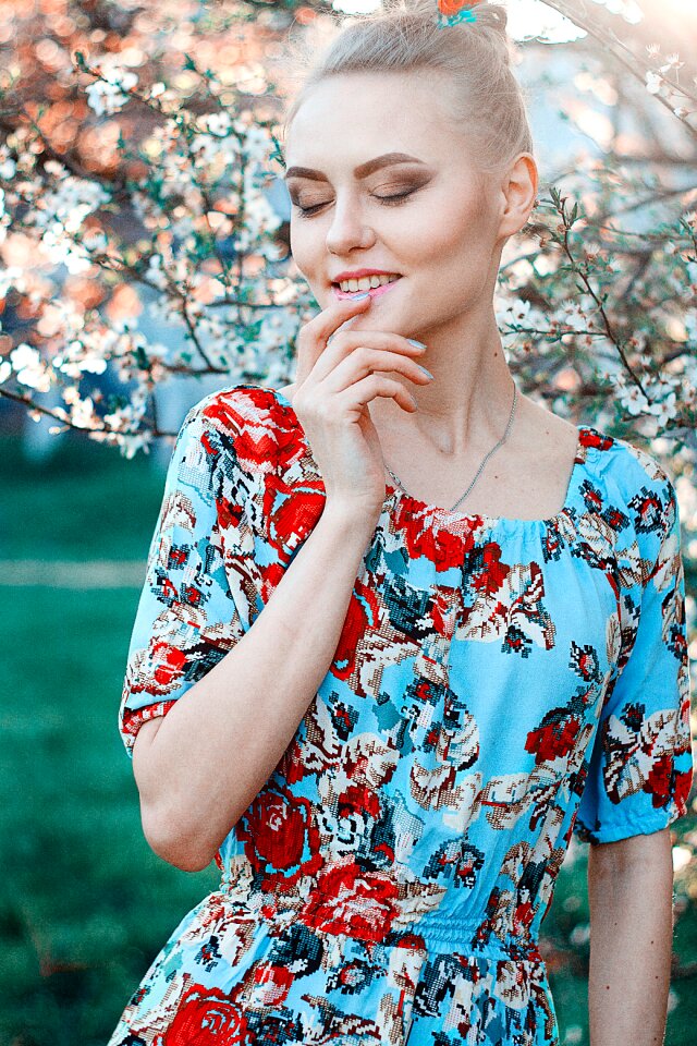 Portrait woman girl