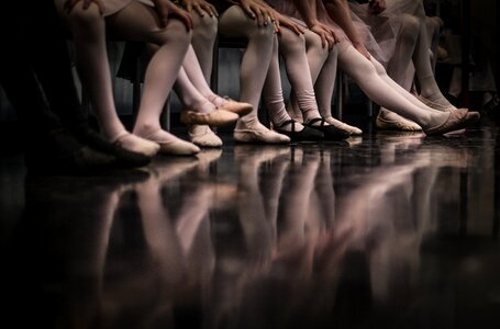 Floor reflection dance