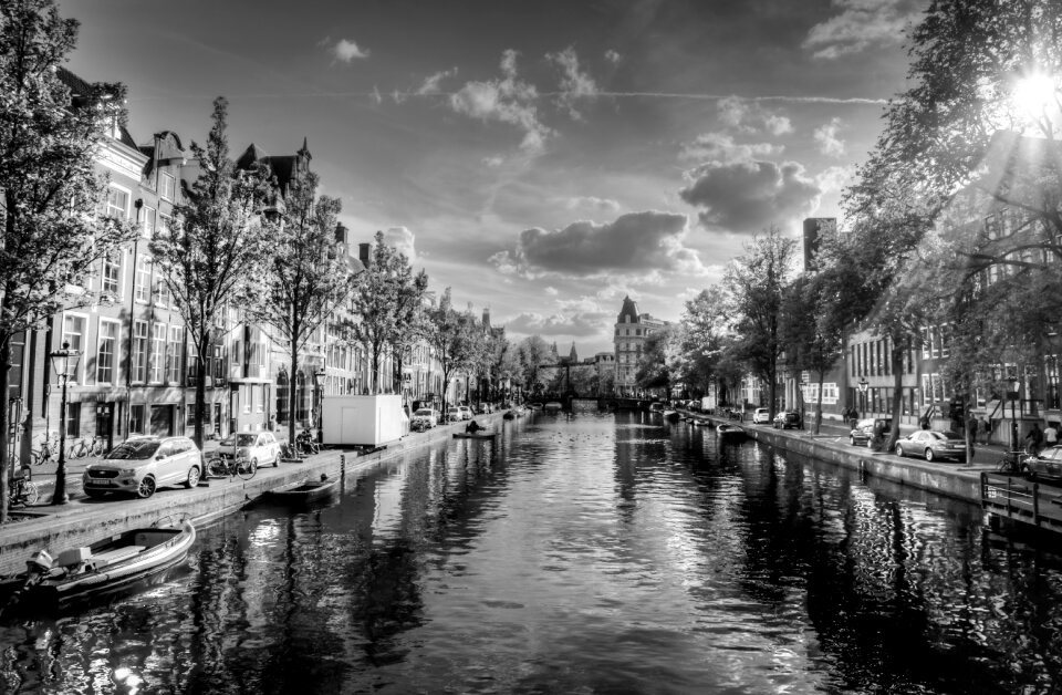 Sunny day netherlands holland