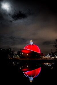 Reflection night photo photography