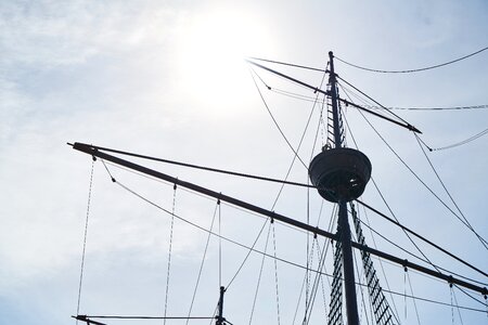 Old marine ship