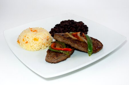 Lunch creole food venezuelan food