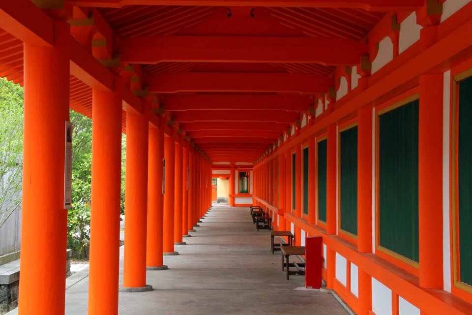 Architecture hall building