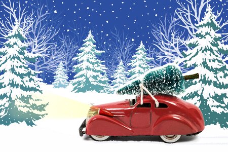 Auto spotlight oldtimer