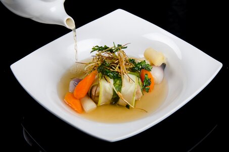 Delicious food gastronomy