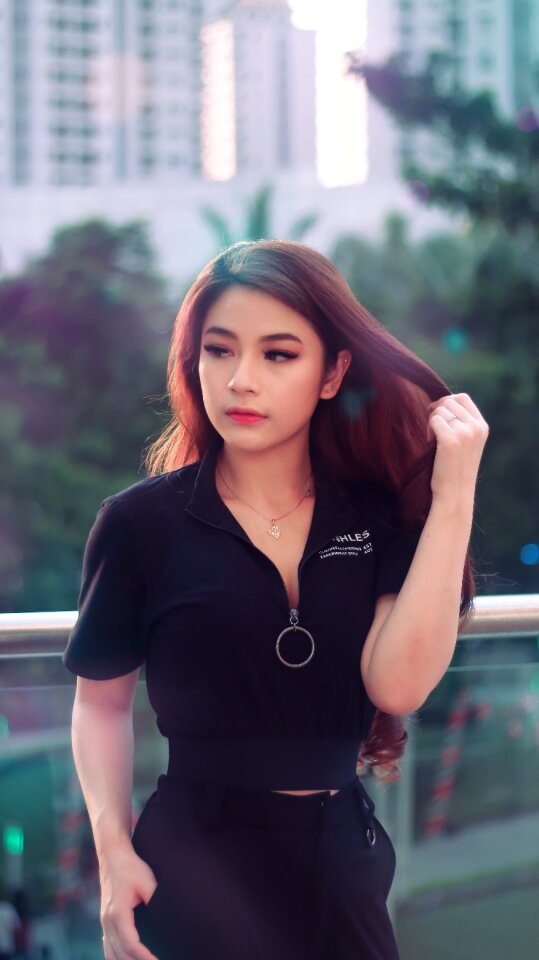 Model portrait fashion