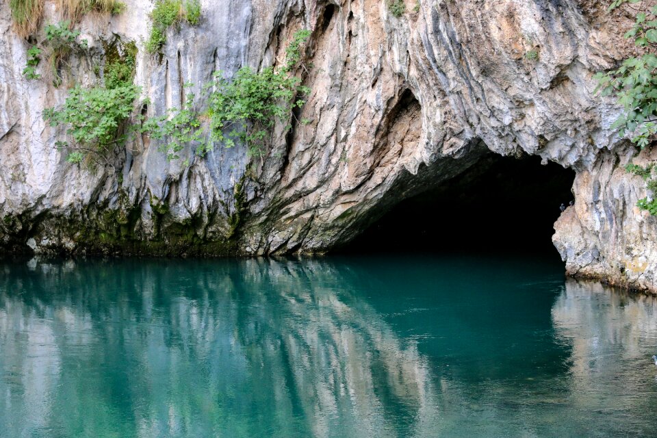 Lake water turquoise