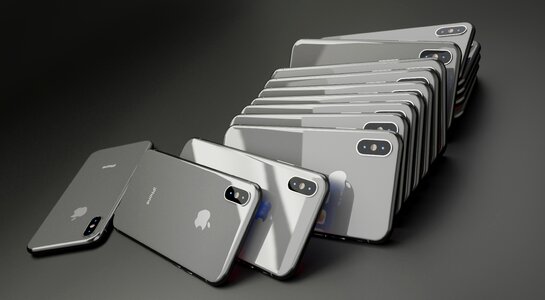 Apple mobile smartphone photo