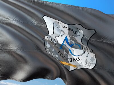 Ligue 1 flag sc amiens