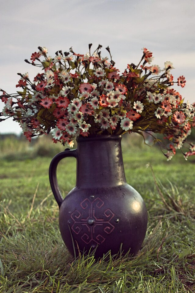 Beauty ceramics vase