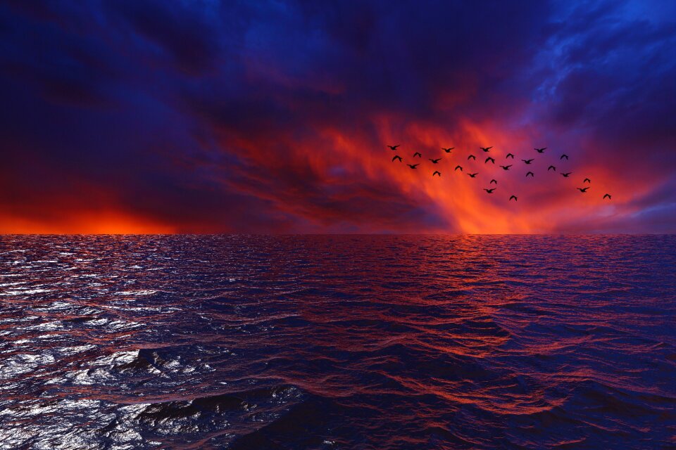 Horizon waves landscape