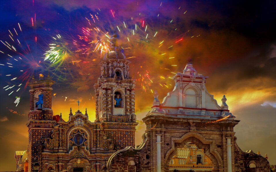 Fireworks landscape vacations