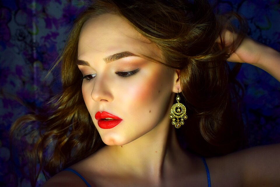 Beauty makeup woman