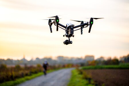 Surveillance flight camera photo