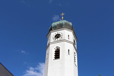 Sky tower church photo