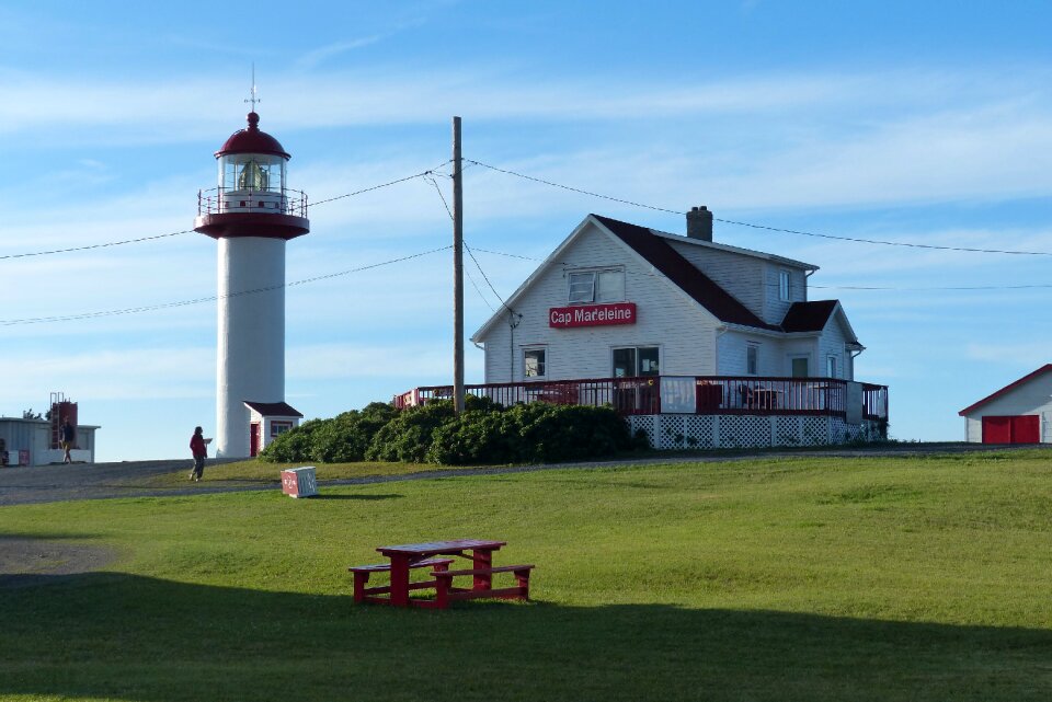 Gaspesie lighthouse headlight