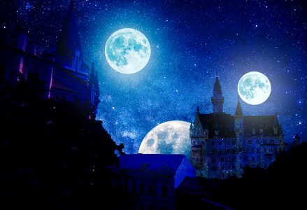 Sky castle another planet