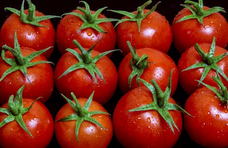Red fresh mature