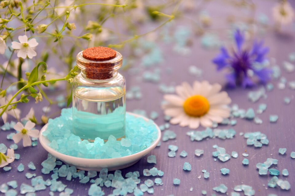 Aromatherapy massage beauty