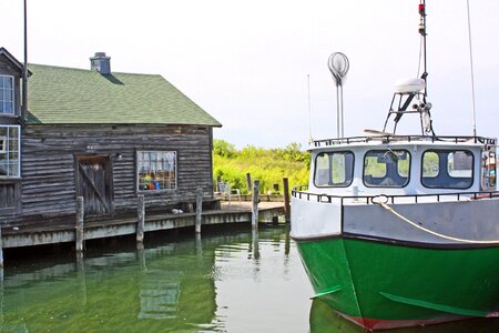 Water shanty shack photo