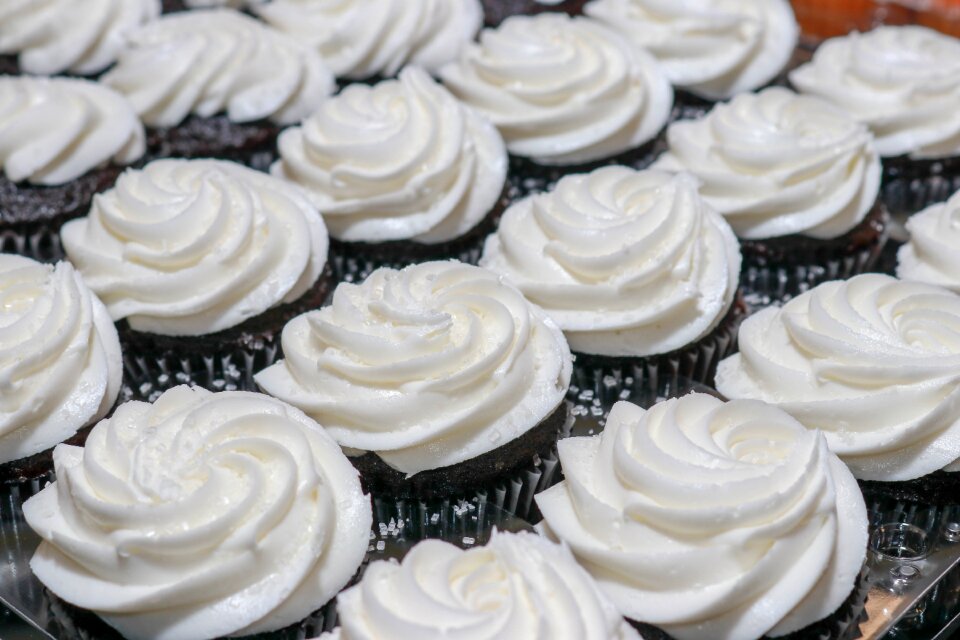 Pastries sweet gray cake
